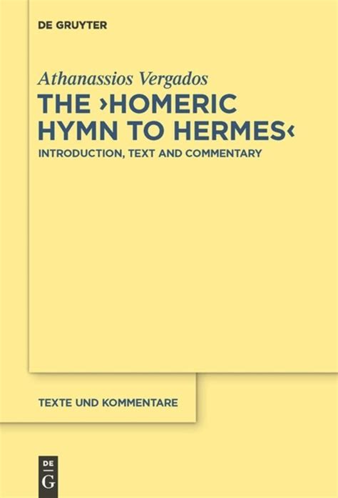 homeric hymn to hermes summary